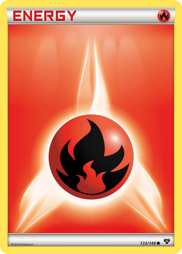 Fire Energy (133/146) [XY: Base Set] | Dragon's Lair Comics and Fantasy Houston TX