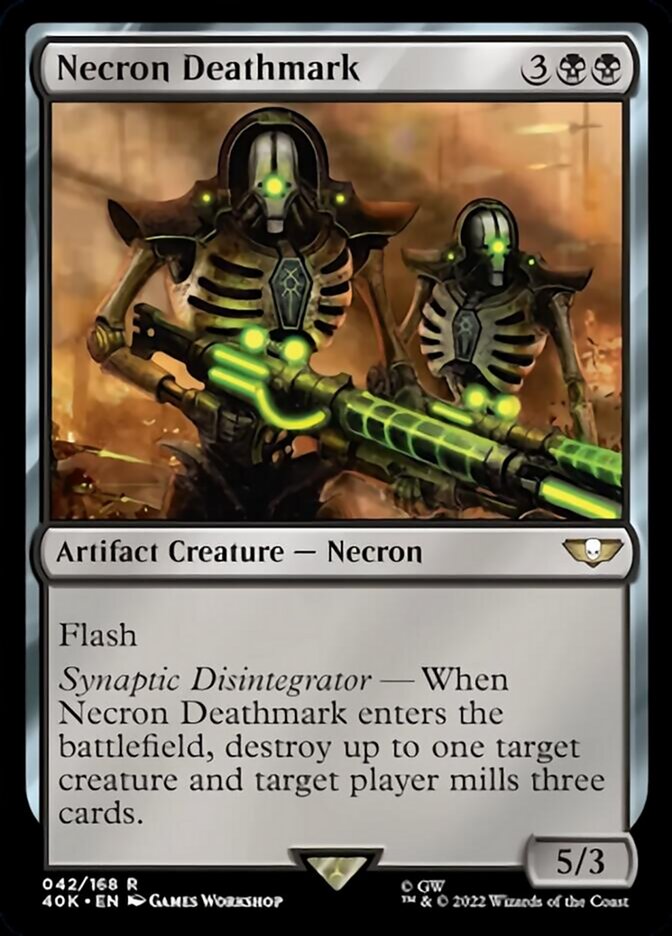 Necron Deathmark (Surge Foil) [Warhammer 40,000] | Dragon's Lair Comics and Fantasy Houston TX