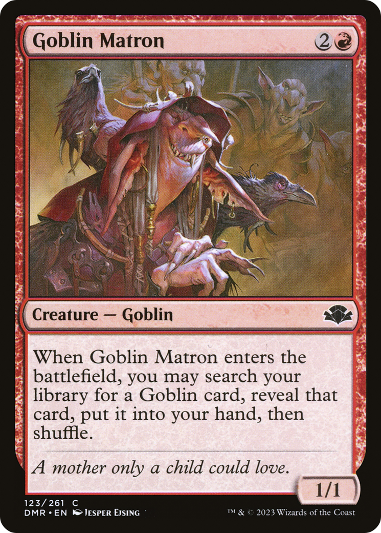 Goblin Matron [Dominaria Remastered] | Dragon's Lair Comics and Fantasy Houston TX