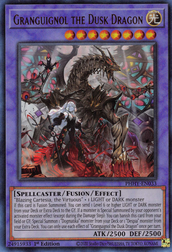 Granguignol the Dusk Dragon [PHHY-EN033] Ultra Rare | Dragon's Lair Comics and Fantasy Houston TX