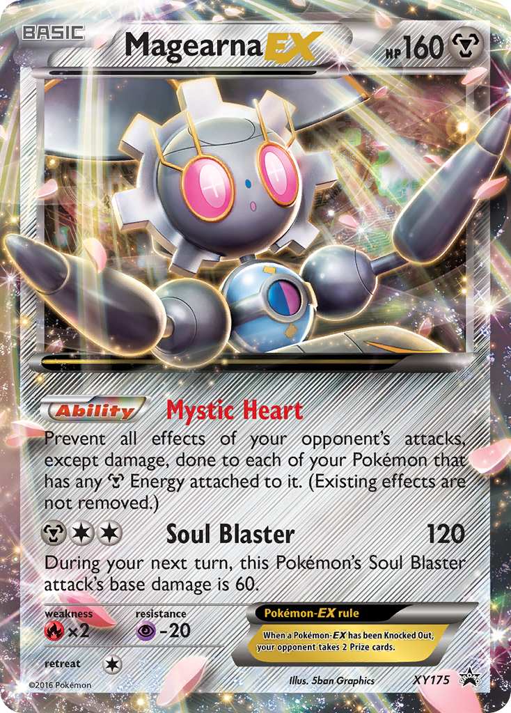 Magearna EX (XY175) [XY: Black Star Promos] | Dragon's Lair Comics and Fantasy Houston TX