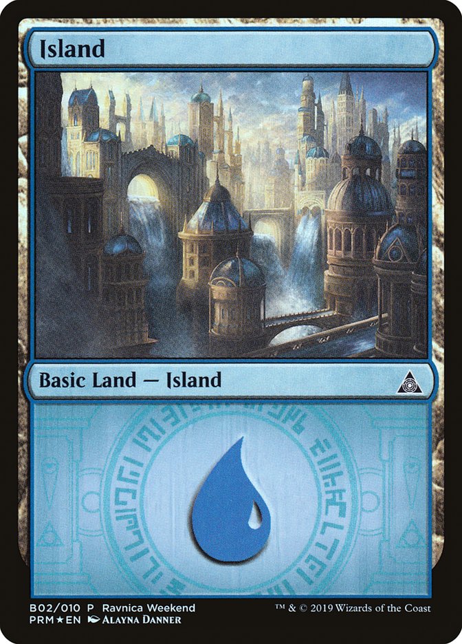 Island (B02) [Ravnica Allegiance Guild Kit] | Dragon's Lair Comics and Fantasy Houston TX
