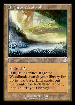 Blighted Woodland (Timeshifted) [Time Spiral Remastered] | Dragon's Lair Comics and Fantasy Houston TX