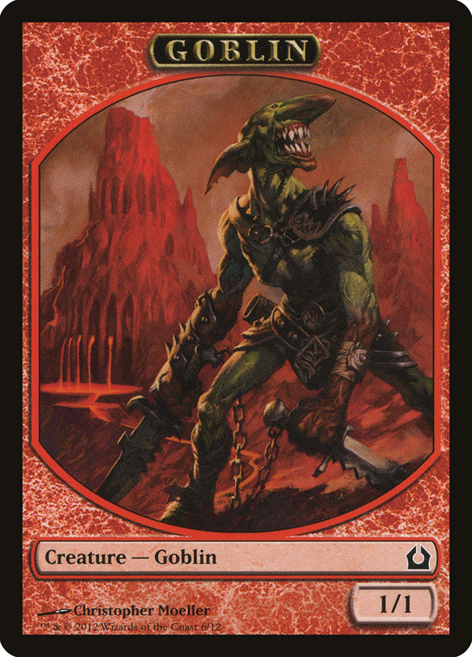 Goblin Token [Return to Ravnica Tokens] | Dragon's Lair Comics and Fantasy Houston TX