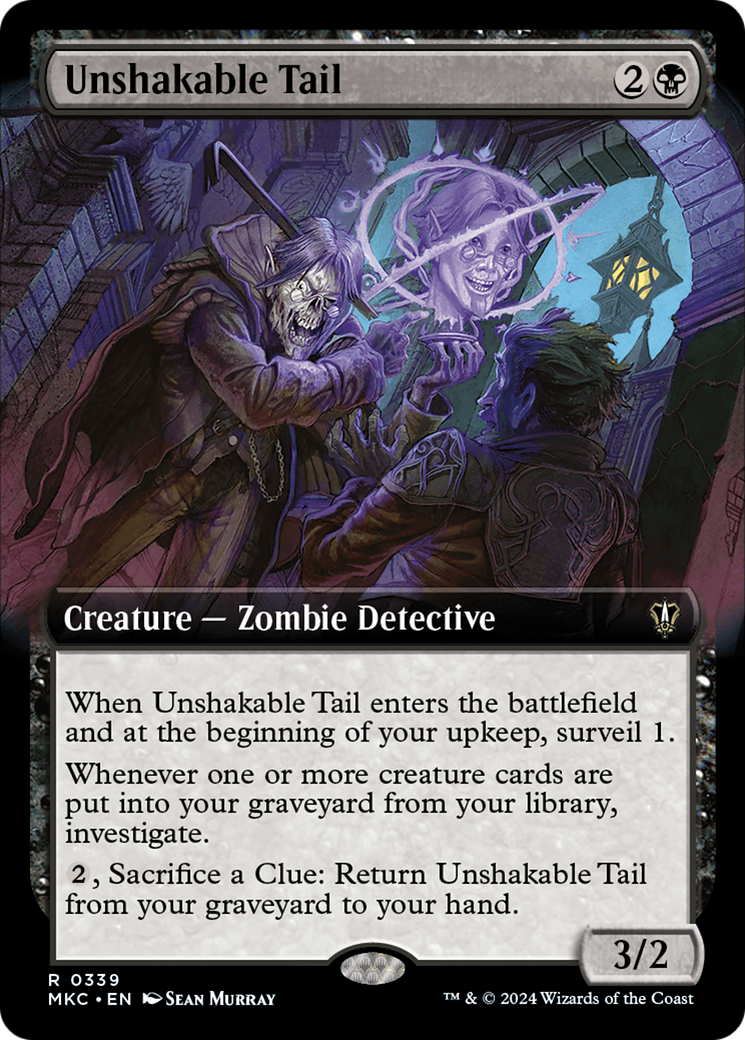 Unshakable Tail (Extended Art) [Murders at Karlov Manor Commander] | Dragon's Lair Comics and Fantasy Houston TX