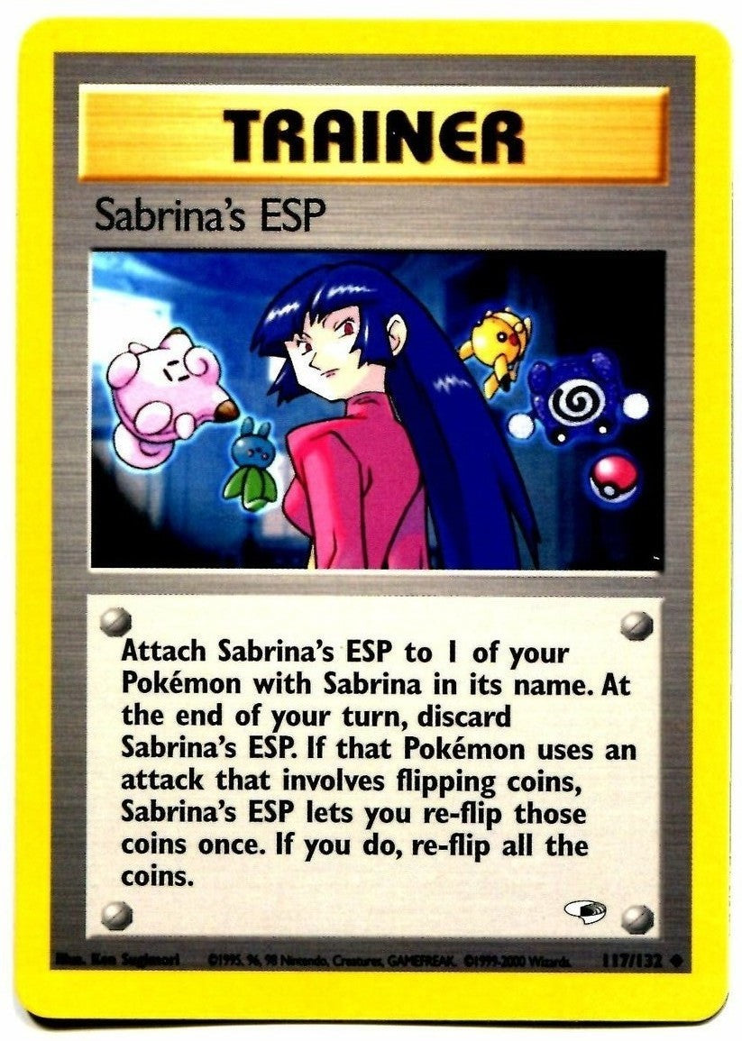 Sabrina's ESP (117/132) [Gym Heroes Unlimited] | Dragon's Lair Comics and Fantasy Houston TX