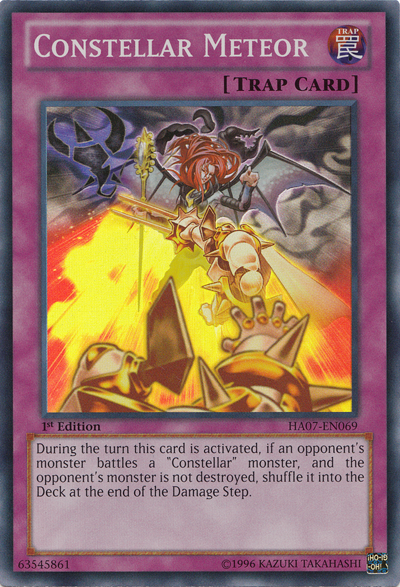 Constellar Meteor [HA07-EN069] Super Rare | Dragon's Lair Comics and Fantasy Houston TX