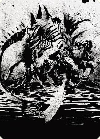 Karumonix, the Rat King Art Card [Phyrexia: All Will Be One Art Series] | Dragon's Lair Comics and Fantasy Houston TX