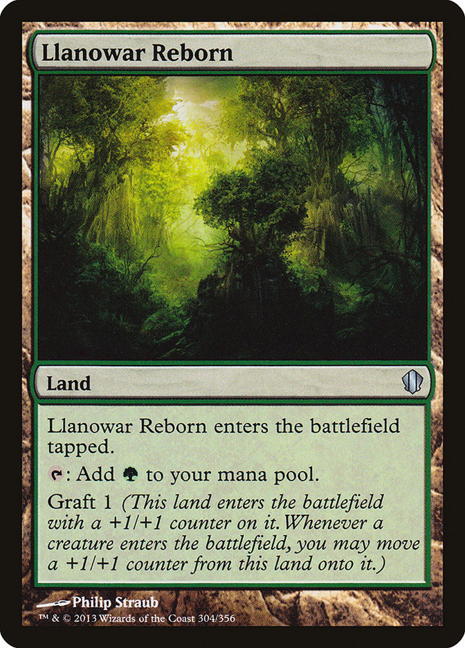 Llanowar Reborn [Commander 2013] | Dragon's Lair Comics and Fantasy Houston TX