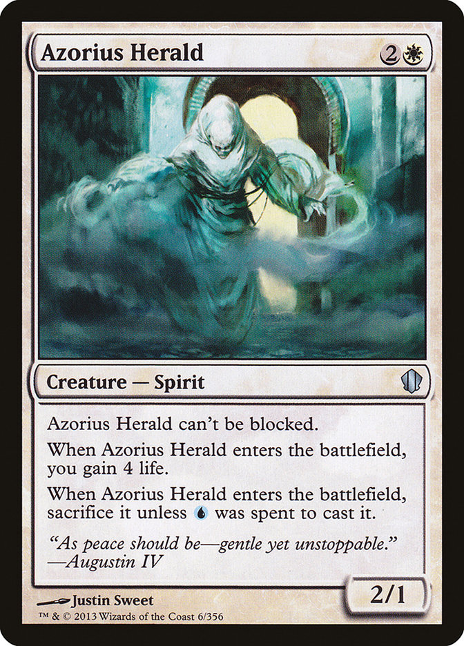 Azorius Herald [Commander 2013] | Dragon's Lair Comics and Fantasy Houston TX
