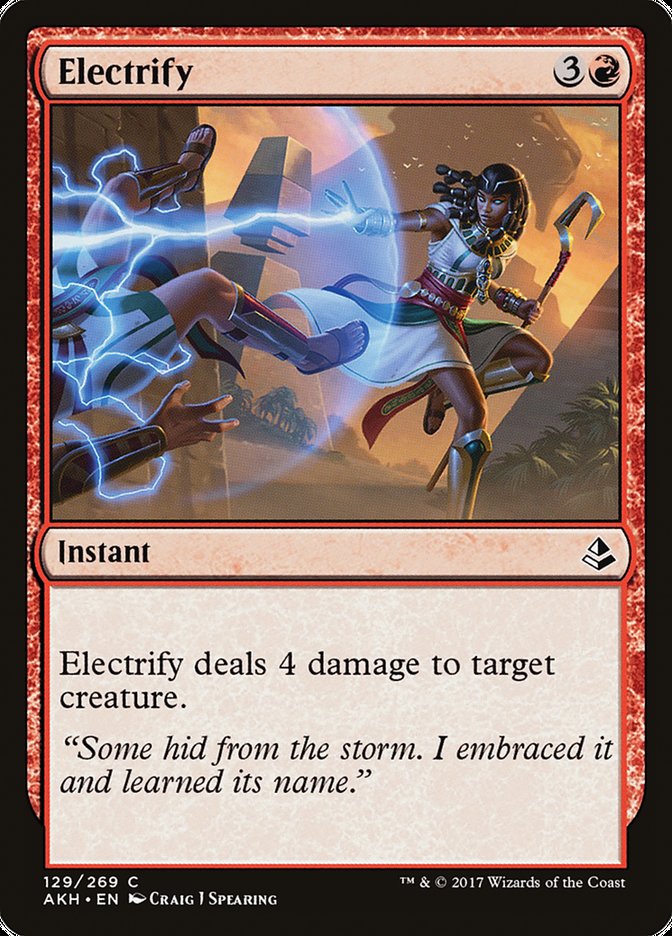 Electrify [Amonkhet] | Dragon's Lair Comics and Fantasy Houston TX