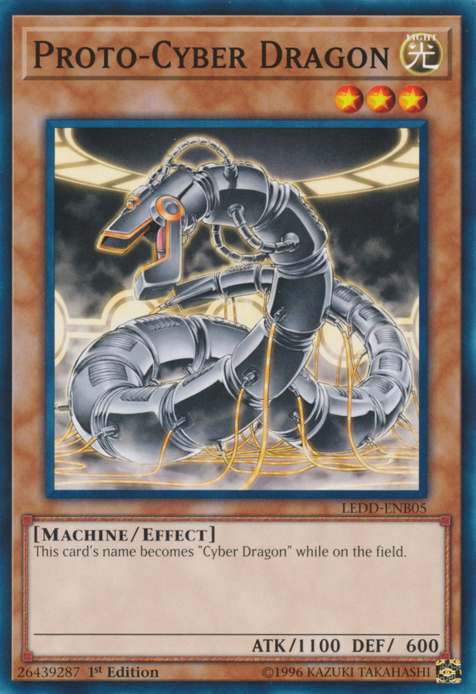Proto-Cyber Dragon [LEDD-ENB05] Common | Dragon's Lair Comics and Fantasy Houston TX