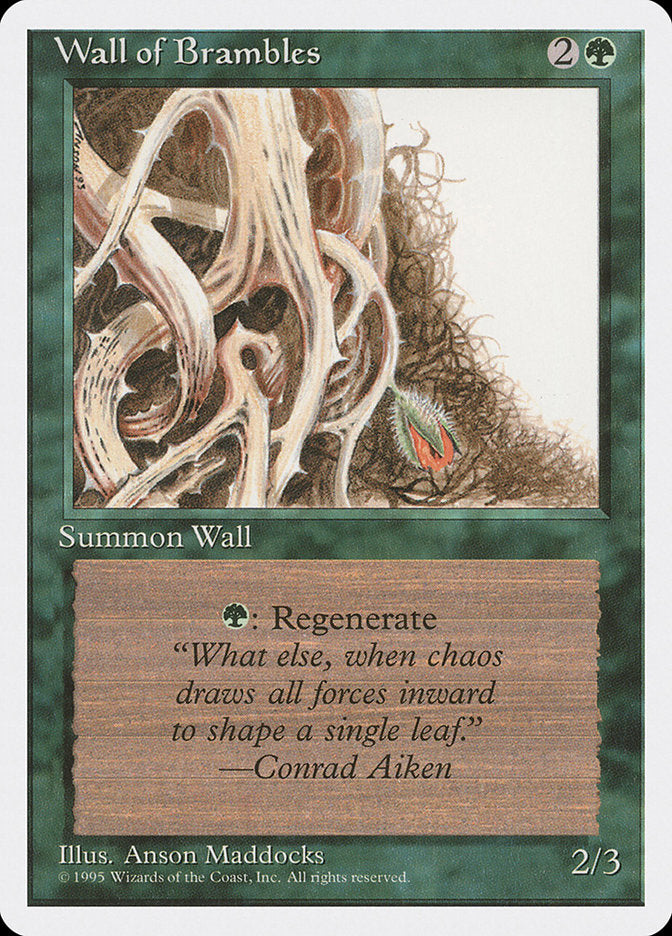 Wall of Brambles [Fourth Edition] | Dragon's Lair Comics and Fantasy Houston TX
