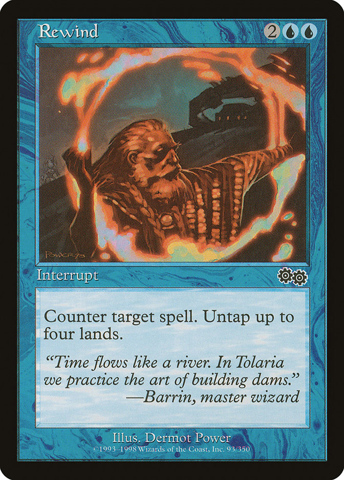 Rewind [Urza's Saga] | Dragon's Lair Comics and Fantasy Houston TX