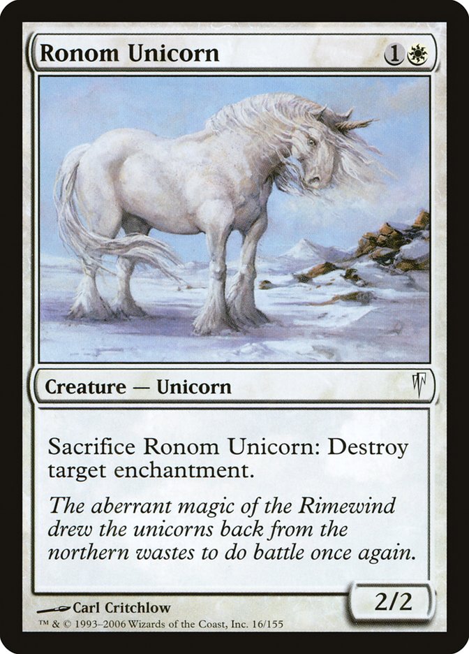 Ronom Unicorn [Coldsnap] | Dragon's Lair Comics and Fantasy Houston TX