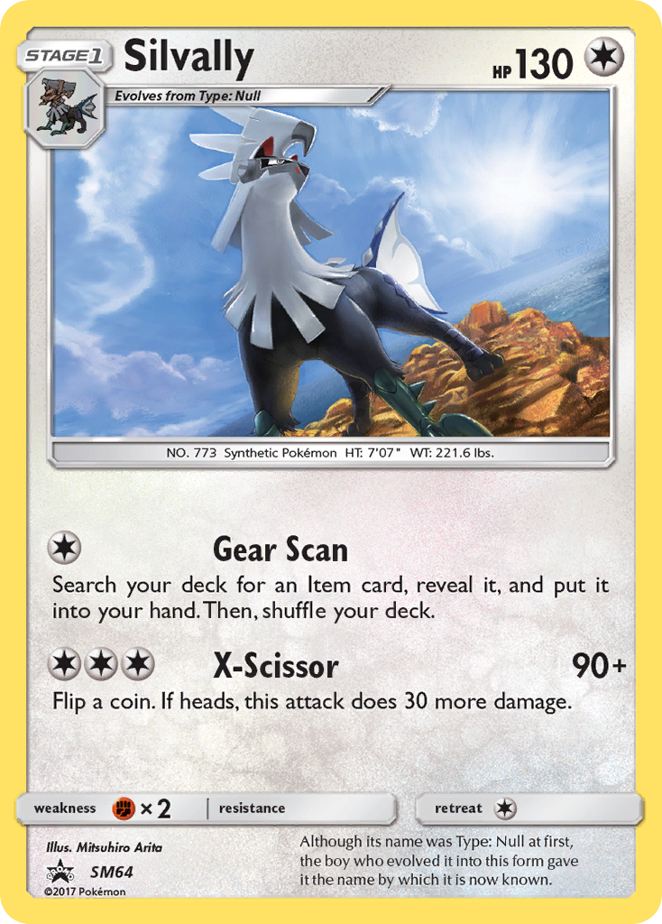 Silvally (SM64) [Sun & Moon: Black Star Promos] | Dragon's Lair Comics and Fantasy Houston TX