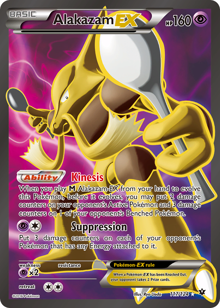 Alakazam EX (117/124) [XY: Fates Collide] | Dragon's Lair Comics and Fantasy Houston TX