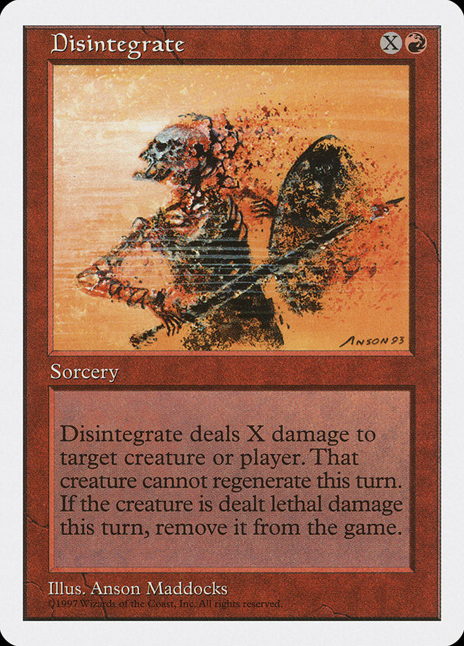 Disintegrate [Fifth Edition] | Dragon's Lair Comics and Fantasy Houston TX