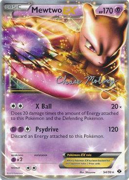 Mewtwo EX (54/99) (Eeltwo - Chase Moloney) [World Championships 2012] | Dragon's Lair Comics and Fantasy Houston TX