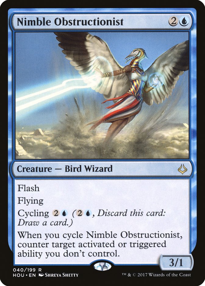 Nimble Obstructionist [Hour of Devastation] | Dragon's Lair Comics and Fantasy Houston TX