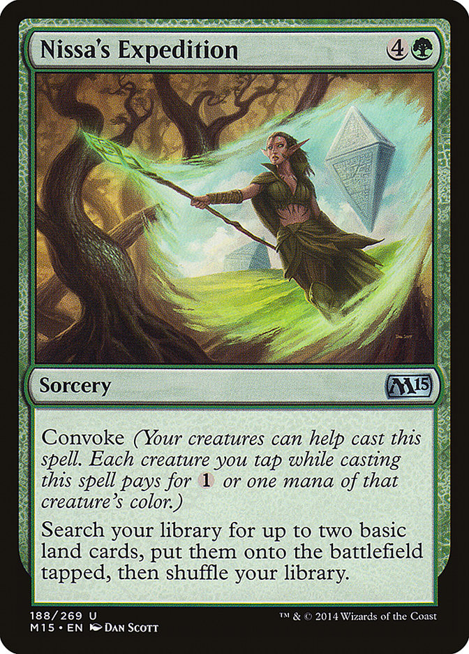 Nissa's Expedition [Magic 2015] | Dragon's Lair Comics and Fantasy Houston TX