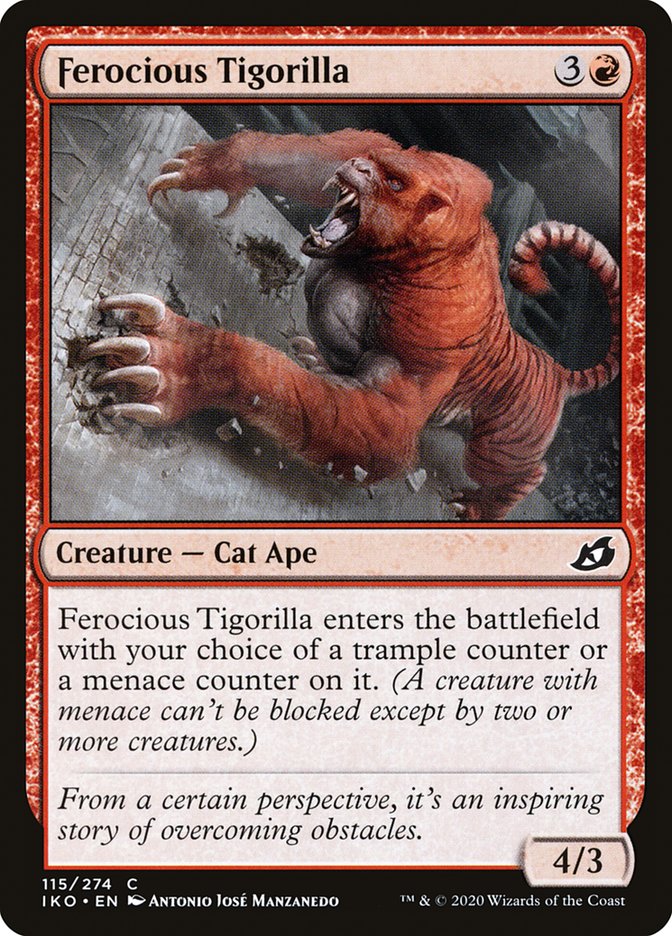 Ferocious Tigorilla [Ikoria: Lair of Behemoths] | Dragon's Lair Comics and Fantasy Houston TX