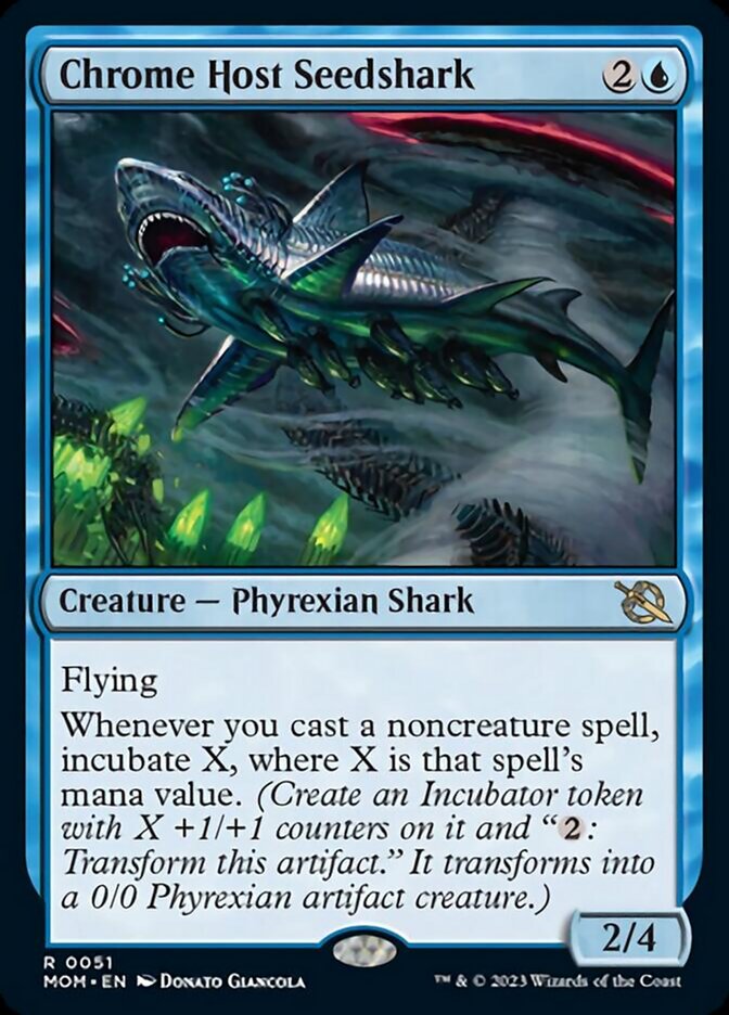 Chrome Host Seedshark [March of the Machine] | Dragon's Lair Comics and Fantasy Houston TX