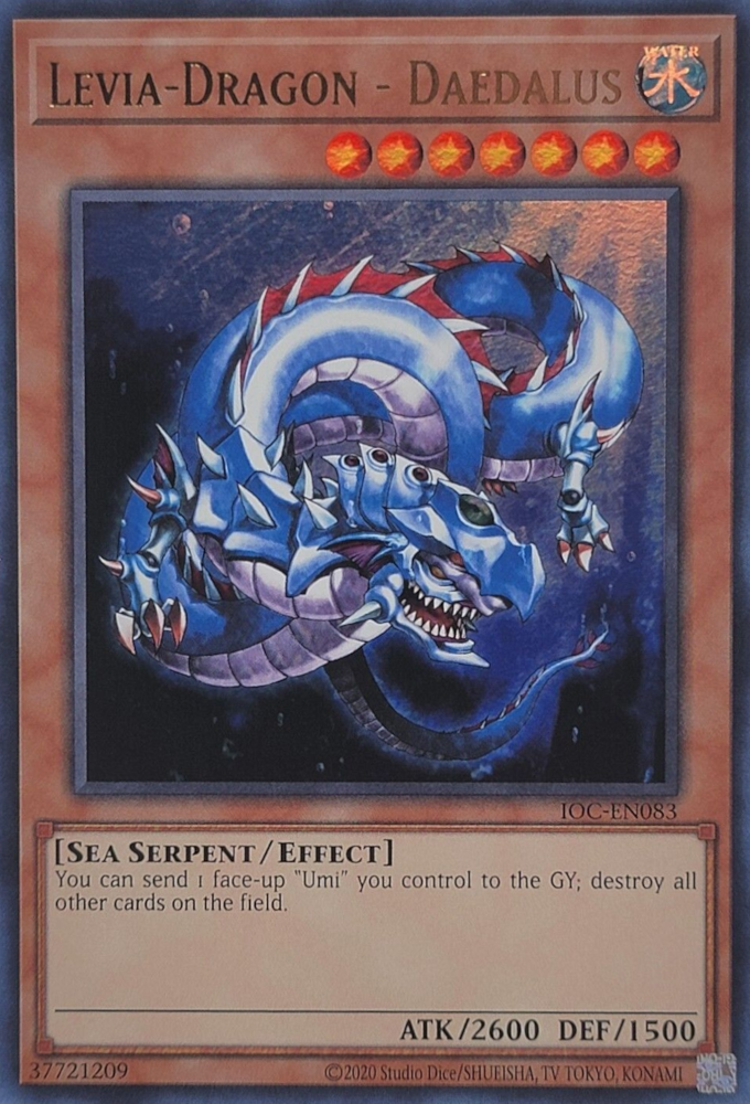 Levia-Dragon - Daedalus (25th Anniversary) [IOC-EN083] Ultra Rare | Dragon's Lair Comics and Fantasy Houston TX