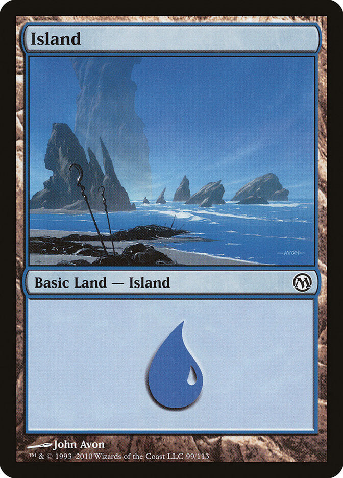 Island (99) [Duels of the Planeswalkers] | Dragon's Lair Comics and Fantasy Houston TX
