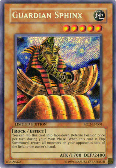 Guardian Sphinx [MC2-EN001] Secret Rare | Dragon's Lair Comics and Fantasy Houston TX