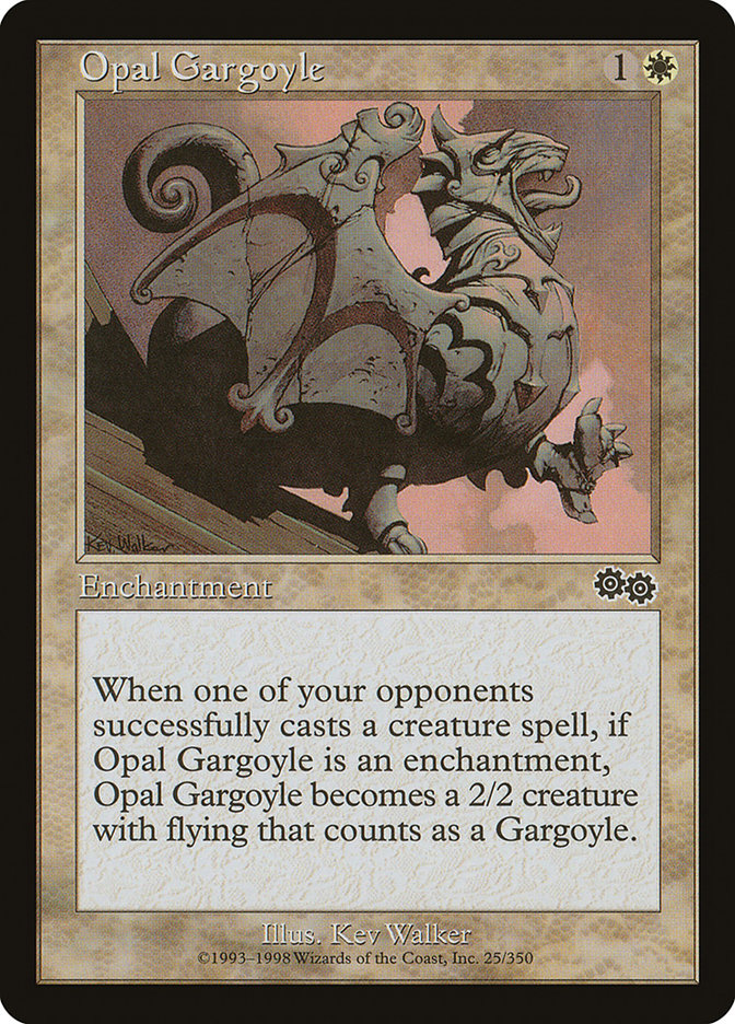 Opal Gargoyle [Urza's Saga] | Dragon's Lair Comics and Fantasy Houston TX