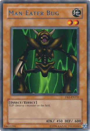 Man-Eater Bug [DB1-EN131] Rare | Dragon's Lair Comics and Fantasy Houston TX