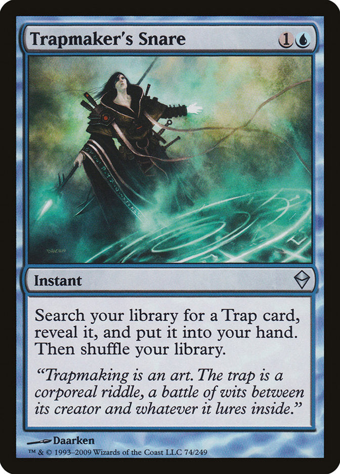Trapmaker's Snare [Zendikar] | Dragon's Lair Comics and Fantasy Houston TX