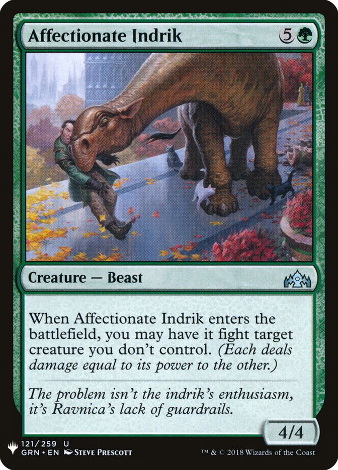 Affectionate Indrik [Mystery Booster] | Dragon's Lair Comics and Fantasy Houston TX