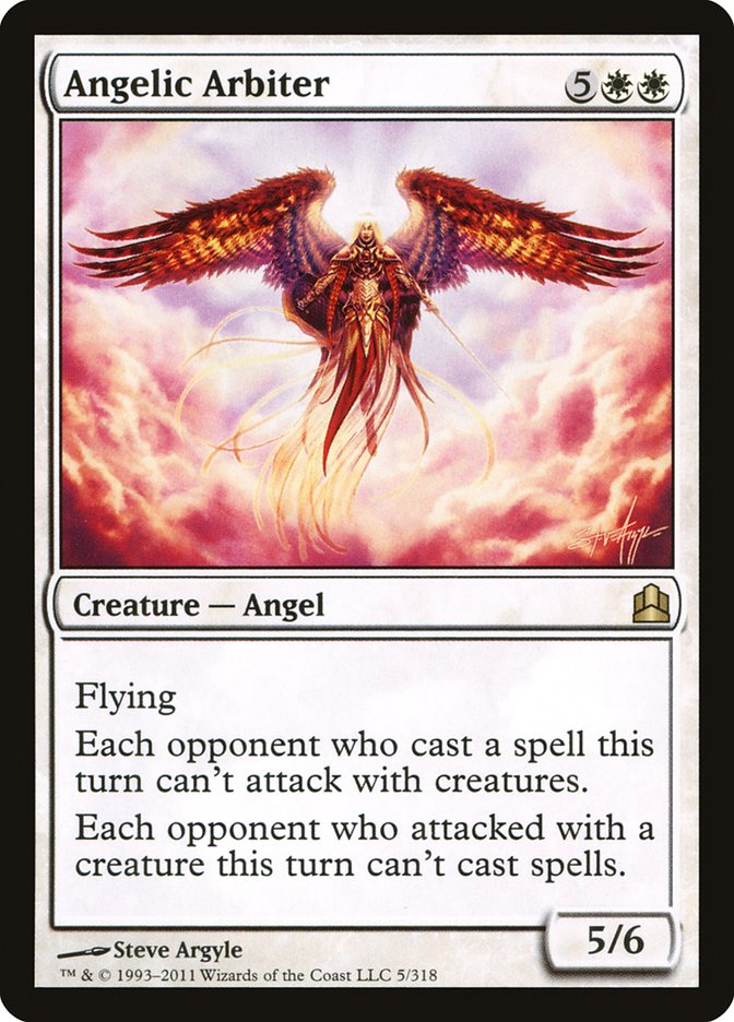 Angelic Arbiter [Commander 2011] | Dragon's Lair Comics and Fantasy Houston TX