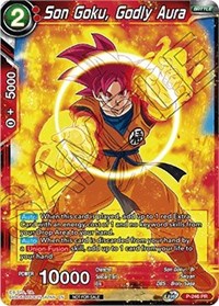 Son Goku, Godly Aura (P-246) [Promotion Cards] | Dragon's Lair Comics and Fantasy Houston TX