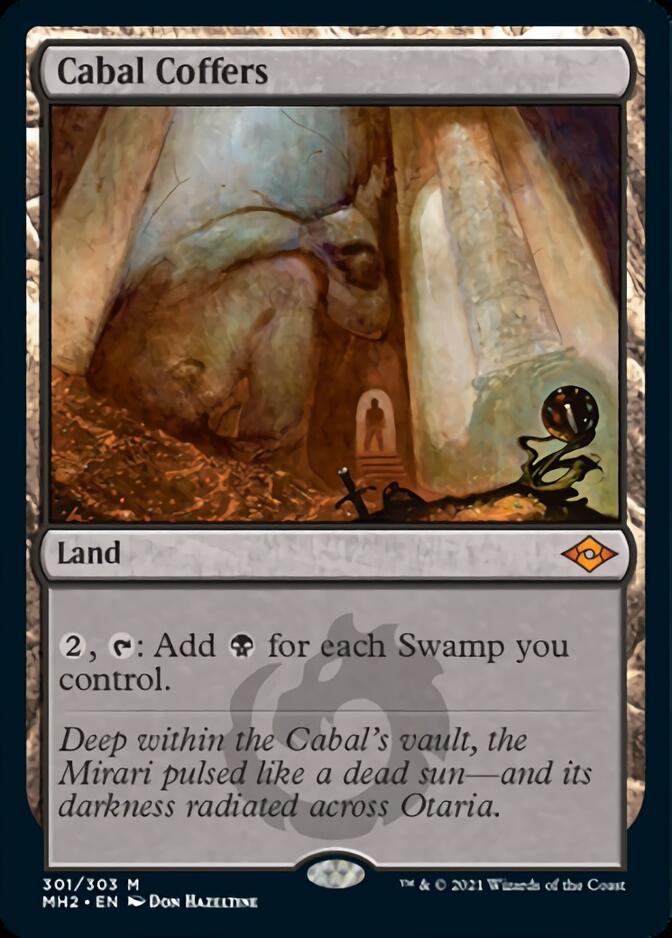 Cabal Coffers (Foil Etched) [Modern Horizons 2] | Dragon's Lair Comics and Fantasy Houston TX