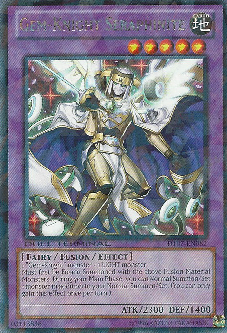 Gem-Knight Seraphinite [DT07-EN082] Rare | Dragon's Lair Comics and Fantasy Houston TX