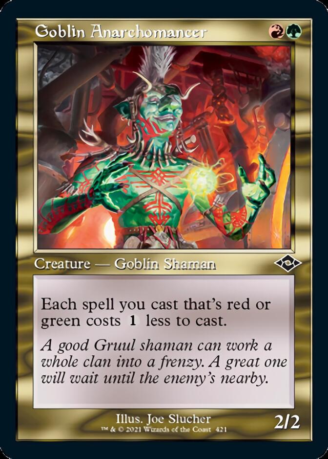 Goblin Anarchomancer (Retro Foil Etched) [Modern Horizons 2] | Dragon's Lair Comics and Fantasy Houston TX