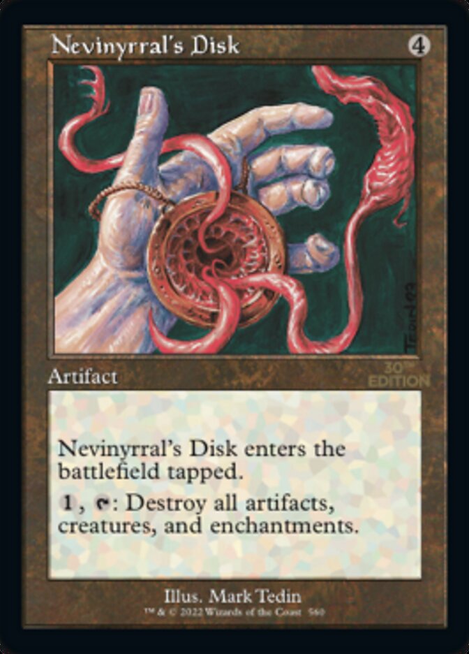 Nevinyrral's Disk (Retro) [30th Anniversary Edition] | Dragon's Lair Comics and Fantasy Houston TX