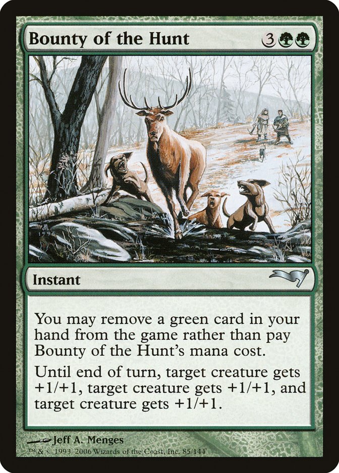 Bounty of the Hunt [Coldsnap Theme Decks] | Dragon's Lair Comics and Fantasy Houston TX