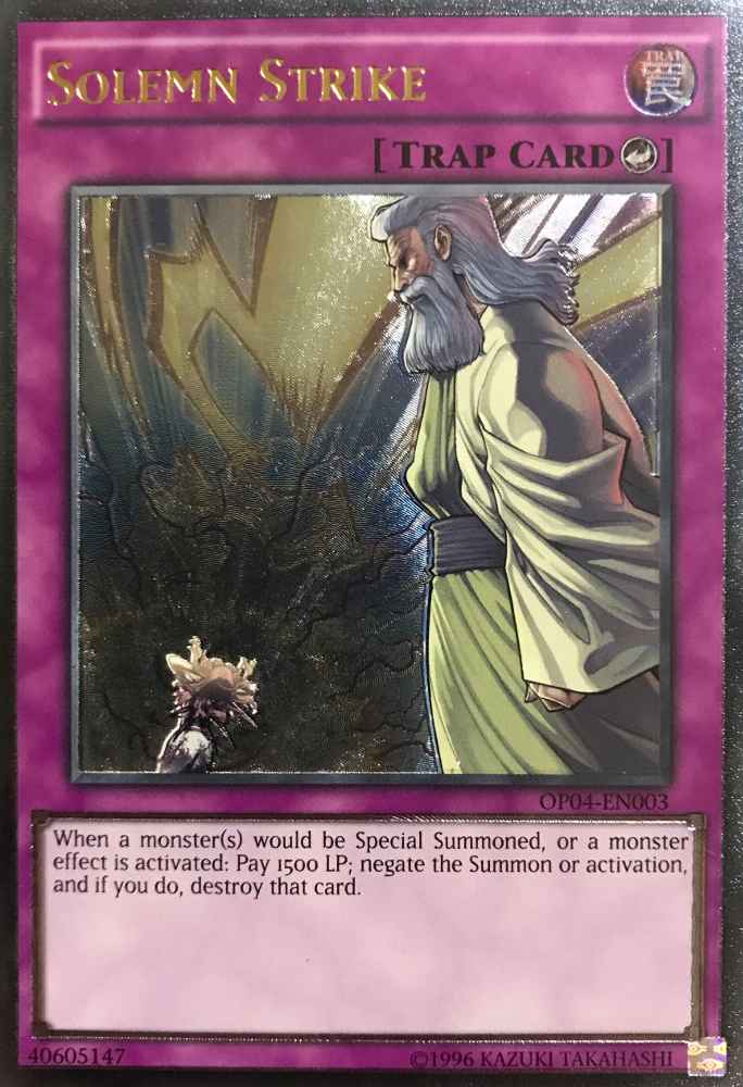 Solemn Strike [OP04-EN003] Ultimate Rare | Dragon's Lair Comics and Fantasy Houston TX