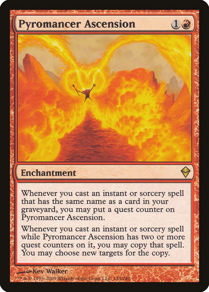 Pyromancer Ascension [Zendikar] | Dragon's Lair Comics and Fantasy Houston TX