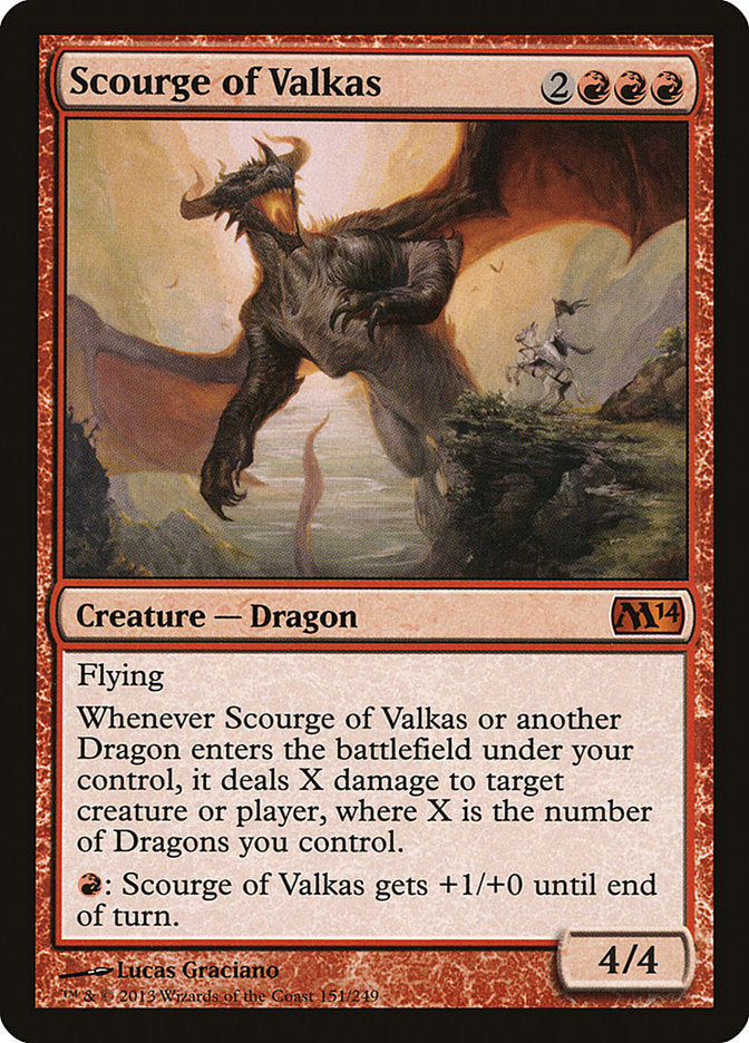 Scourge of Valkas [Magic 2014] | Dragon's Lair Comics and Fantasy Houston TX