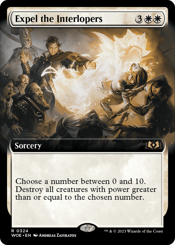 Expel the Interlopers (Extended Art) [Wilds of Eldraine] | Dragon's Lair Comics and Fantasy Houston TX