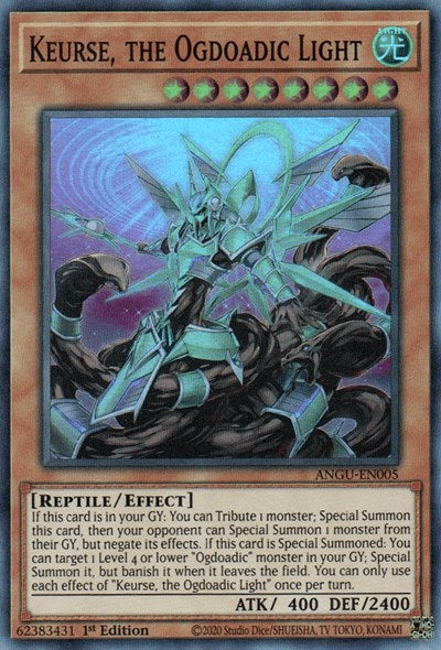 Keurse, the Ogdoadic Light (Super Rare) [ANGU-EN005] Super Rare | Dragon's Lair Comics and Fantasy Houston TX