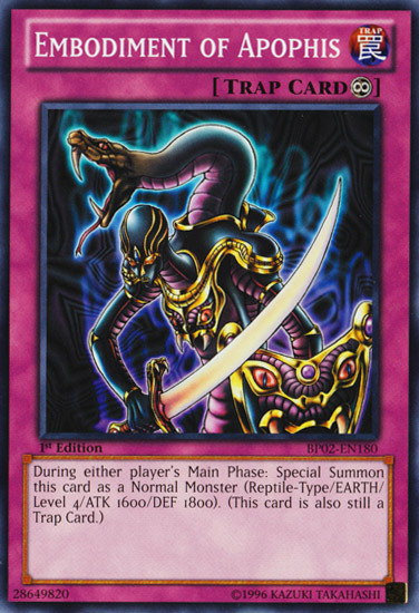 Embodiment of Apophis [BP02-EN180] Common | Dragon's Lair Comics and Fantasy Houston TX