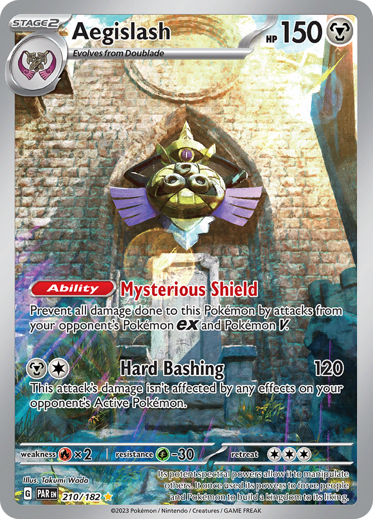 Aegislash (210/182) [Scarlet & Violet: Paradox Rift] | Dragon's Lair Comics and Fantasy Houston TX
