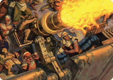 Mana Cannons Art Card [Dominaria United Art Series] | Dragon's Lair Comics and Fantasy Houston TX