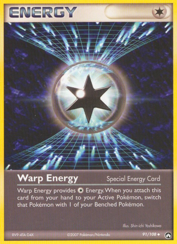 Warp Energy (91/108) [EX: Power Keepers] | Dragon's Lair Comics and Fantasy Houston TX